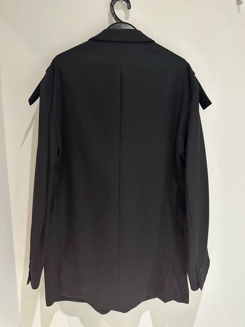Yohji Yamamoto Yohji Yamamoto Black Wool Blazer Size US S / EU 44-46 / 1 - 2 Thumbnail