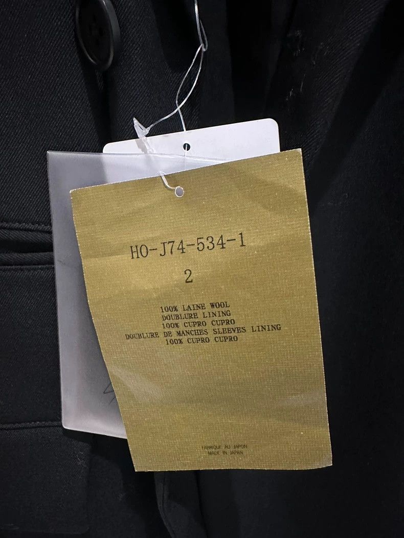 Yohji Yamamoto Yohji Yamamoto Black Wool Blazer Size US S / EU 44-46 / 1 - 3 Thumbnail