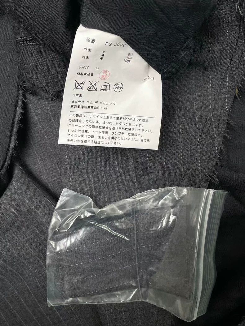 Comme des Garcons CDG Homme Plus 17SS Deconstructed Tailcoat Size US M / EU 48-50 / 2 - 9 Thumbnail