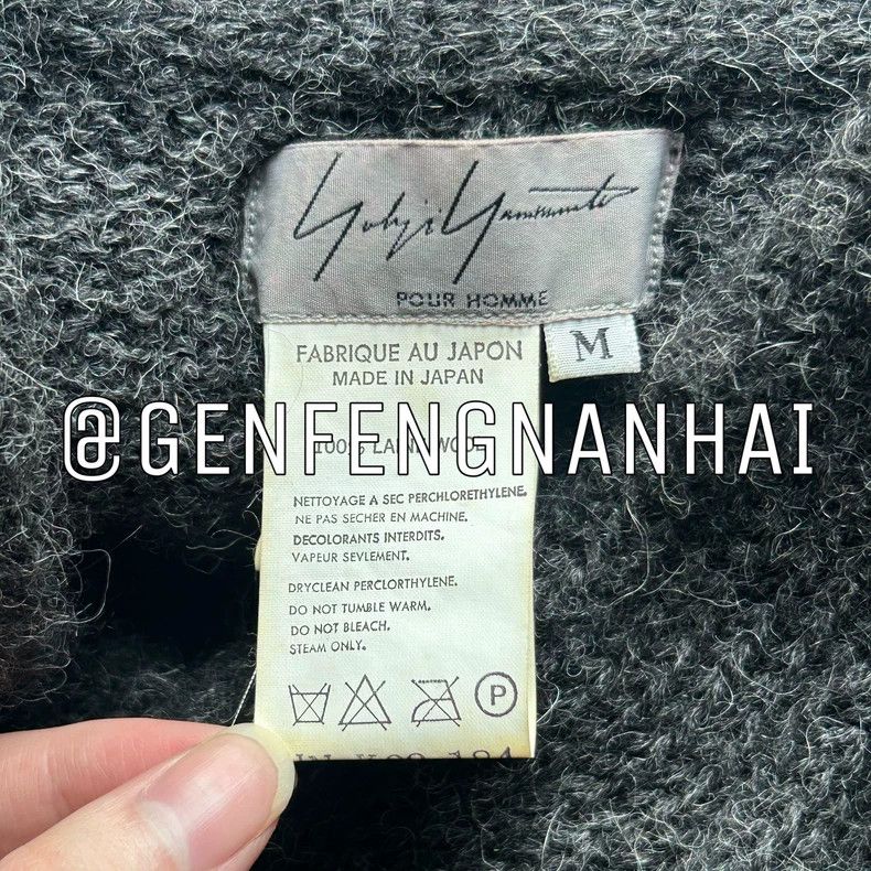 Yohji Yamamoto Yohji Yamamoto 99aw Alpaca Sweater Size US M / EU 48-50 / 2 - 8 Thumbnail
