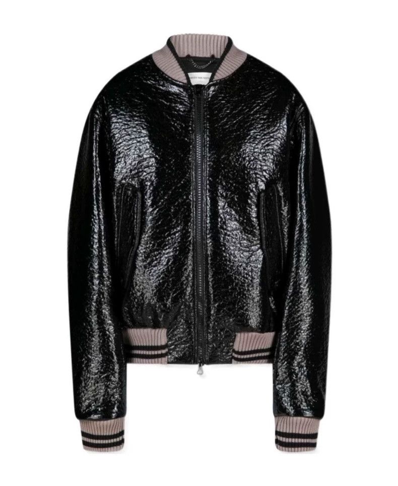 Dries Van Noten Dries Van Noten Waxed Pleated Bomber Size US L / EU 52-54 / 3 - 5 Thumbnail