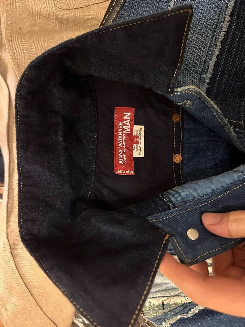 Junya Watanabe Junya Watanabe x Levi's Patchwork Denim Jacket Size US XS / EU 42 / 0 - 4 Thumbnail