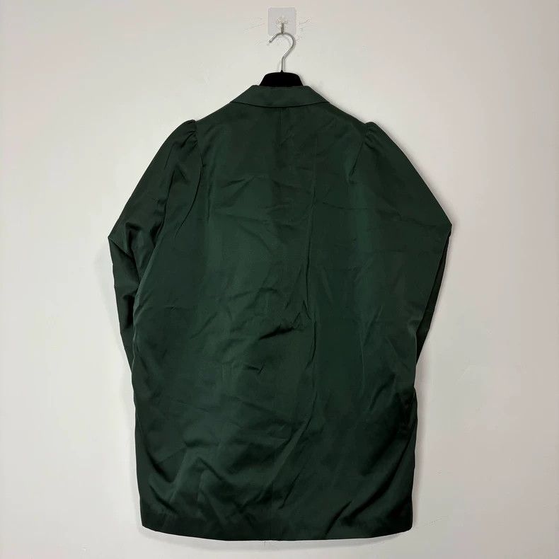 Dries Van Noten Dries Van Noten Green Double-Breasted Blazer Size US M / EU 48-50 / 2 - 2 Thumbnail