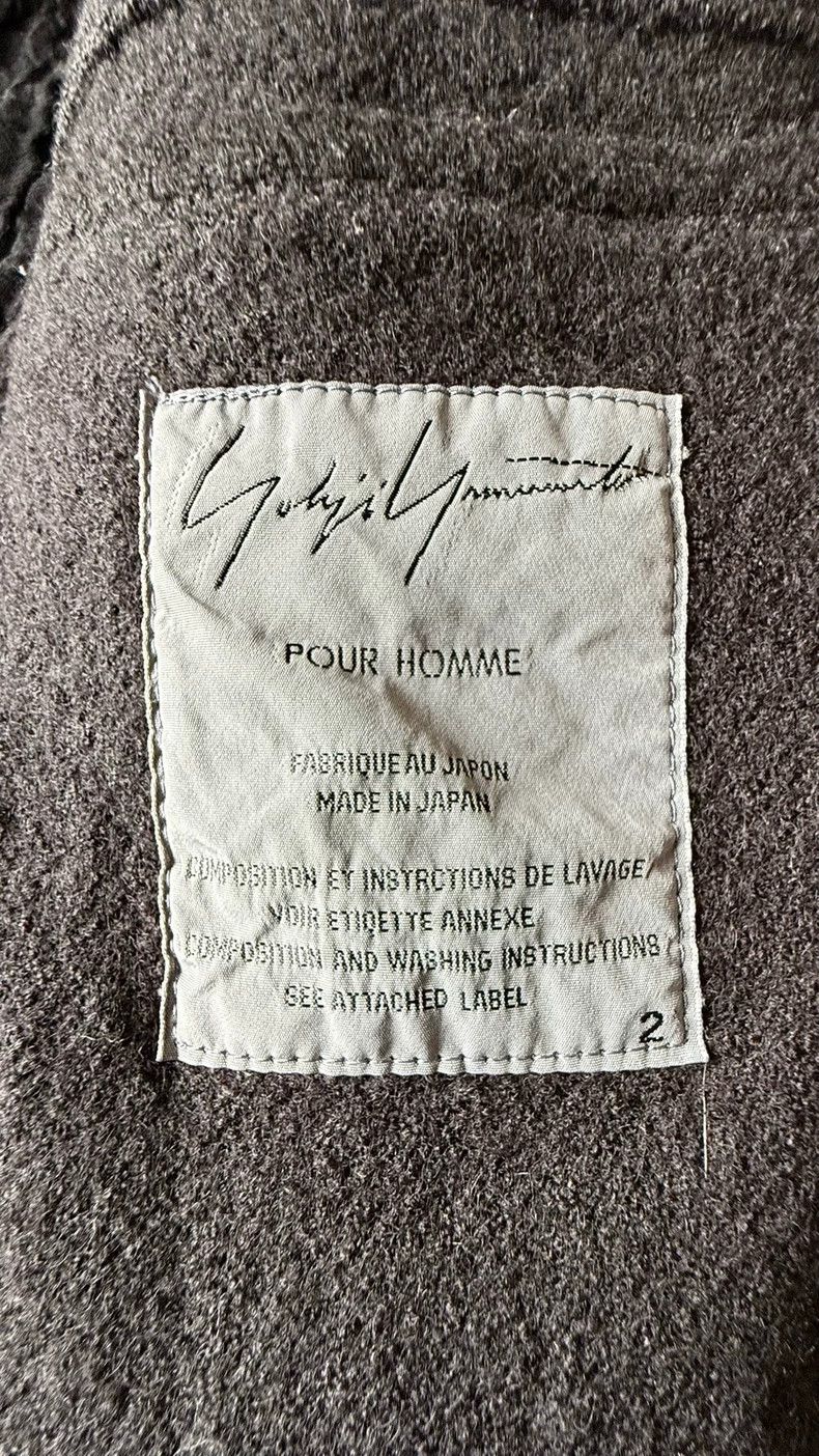 Yohji Yamamoto Yohji Yamamoto Runway Wool Coat Size US M / EU 48-50 / 2 - 7 Thumbnail