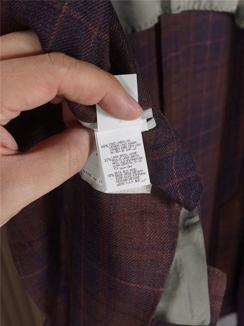 Brunello Cucinelli Brunello Cucinelli Wool Silk Blazer Size US L / EU 52-54 / 3 - 8 Thumbnail