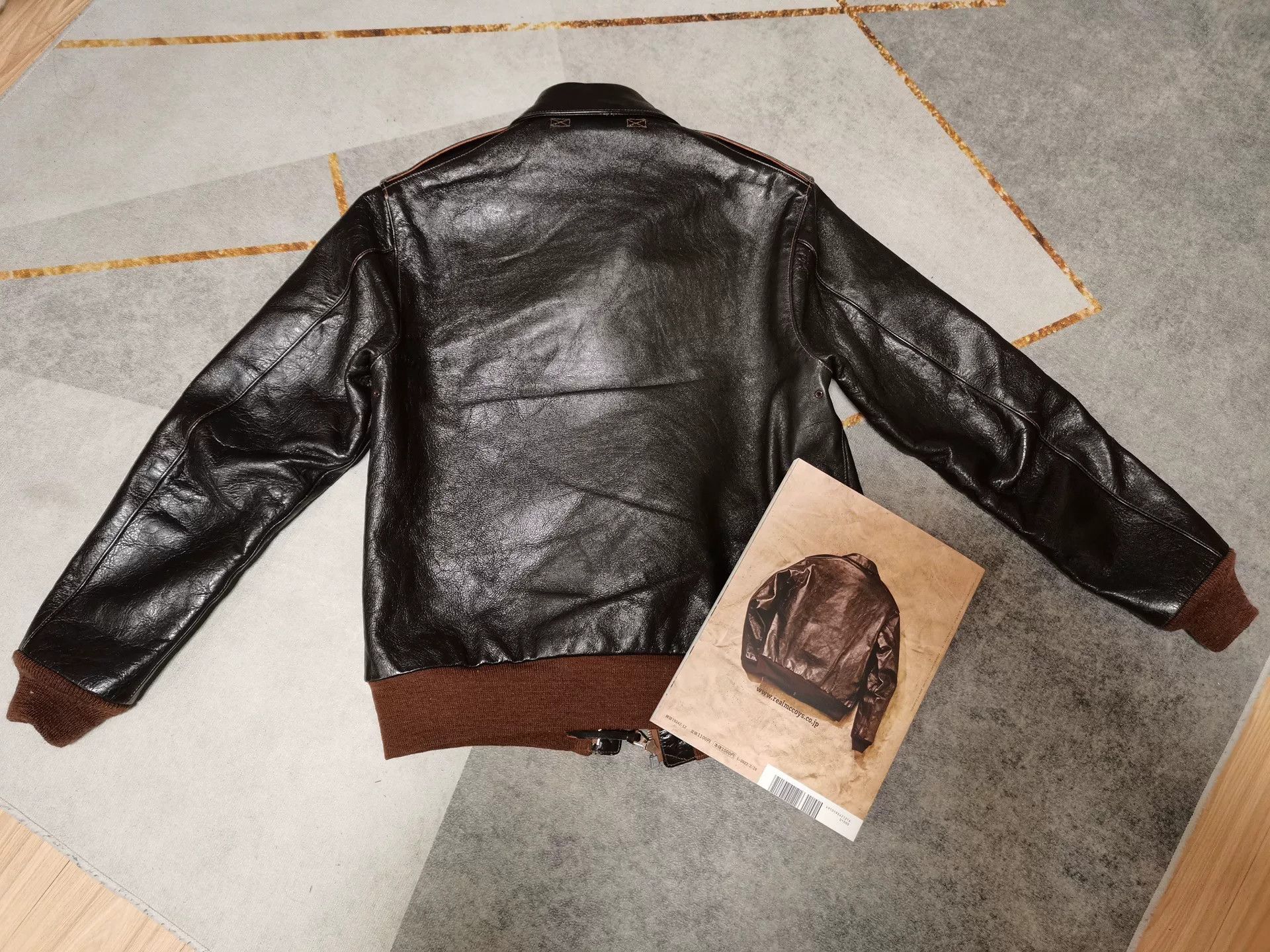 The Real McCoy's The Real McCoy's A2 Leather Jacket Size US M / EU 48-50 / 2 - 2 Thumbnail