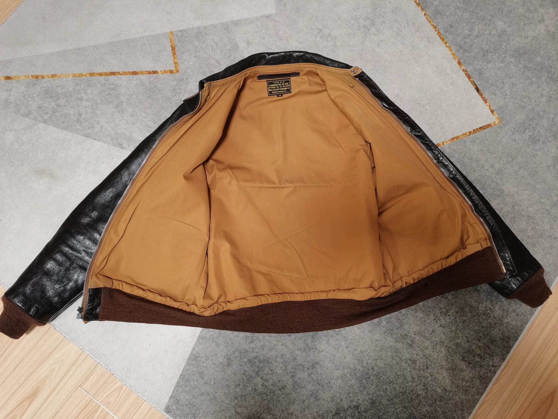The Real McCoy's The Real McCoy's A2 Leather Jacket Size US M / EU 48-50 / 2 - 3 Thumbnail