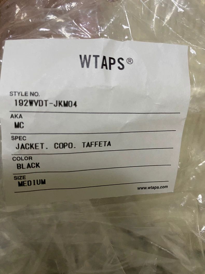 Wtaps WTAPS 19AW MC Jacket Copo Taffeta Size US M / EU 48-50 / 2 - 6 Thumbnail
