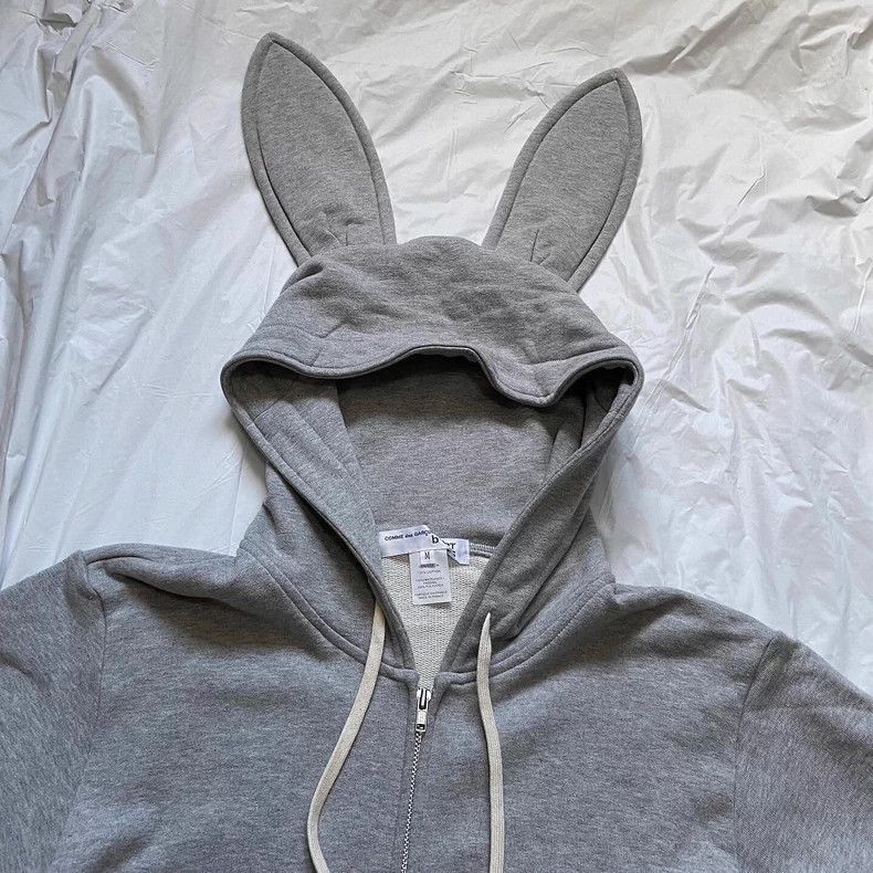 Comme des Garcons Comme des Garcons Vintage Rabbit Ear Hoodie Size US M / EU 48-50 / 2 - 5 Thumbnail