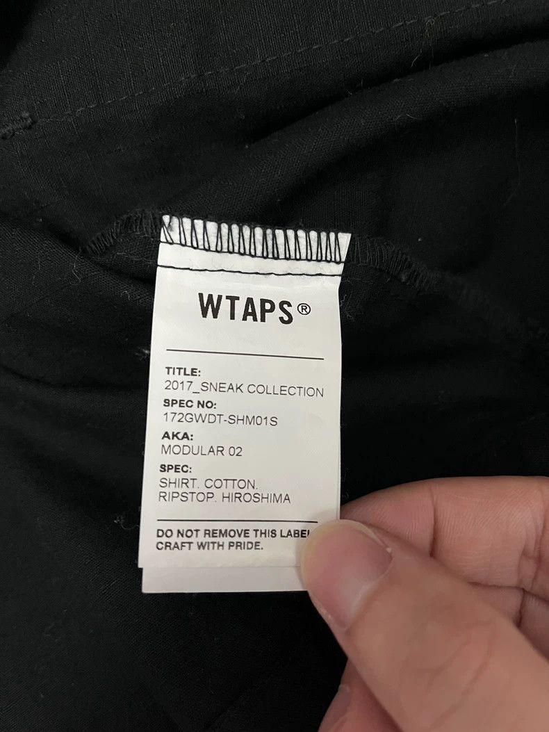 Wtaps WTAPS 17AW Modular LS Shirt Hiroshima Size US S / EU 44-46 / 1 - 4 Thumbnail