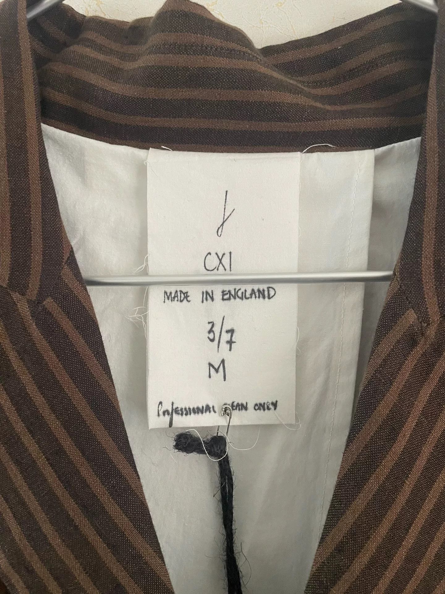 John Alexander Skelton John Alexander Skelton 22SS Linen Stripe Jacket Size US M / EU 48-50 / 2 - 4 Thumbnail