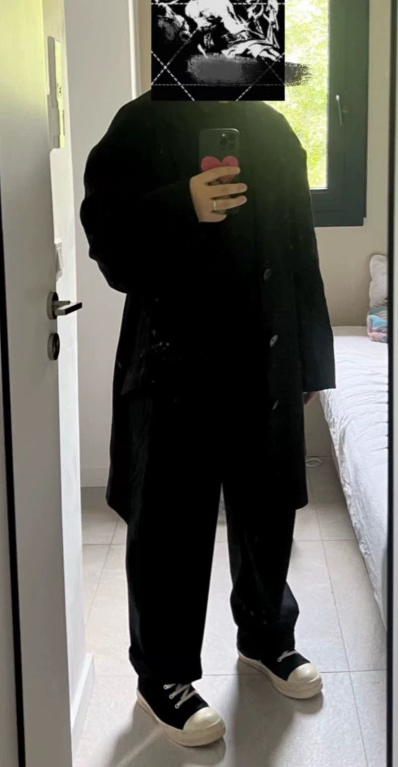 Yohji Yamamoto Yohji Yamamoto GroundY Mid-Length Coat Size US S / EU 44-46 / 1 - 5 Thumbnail
