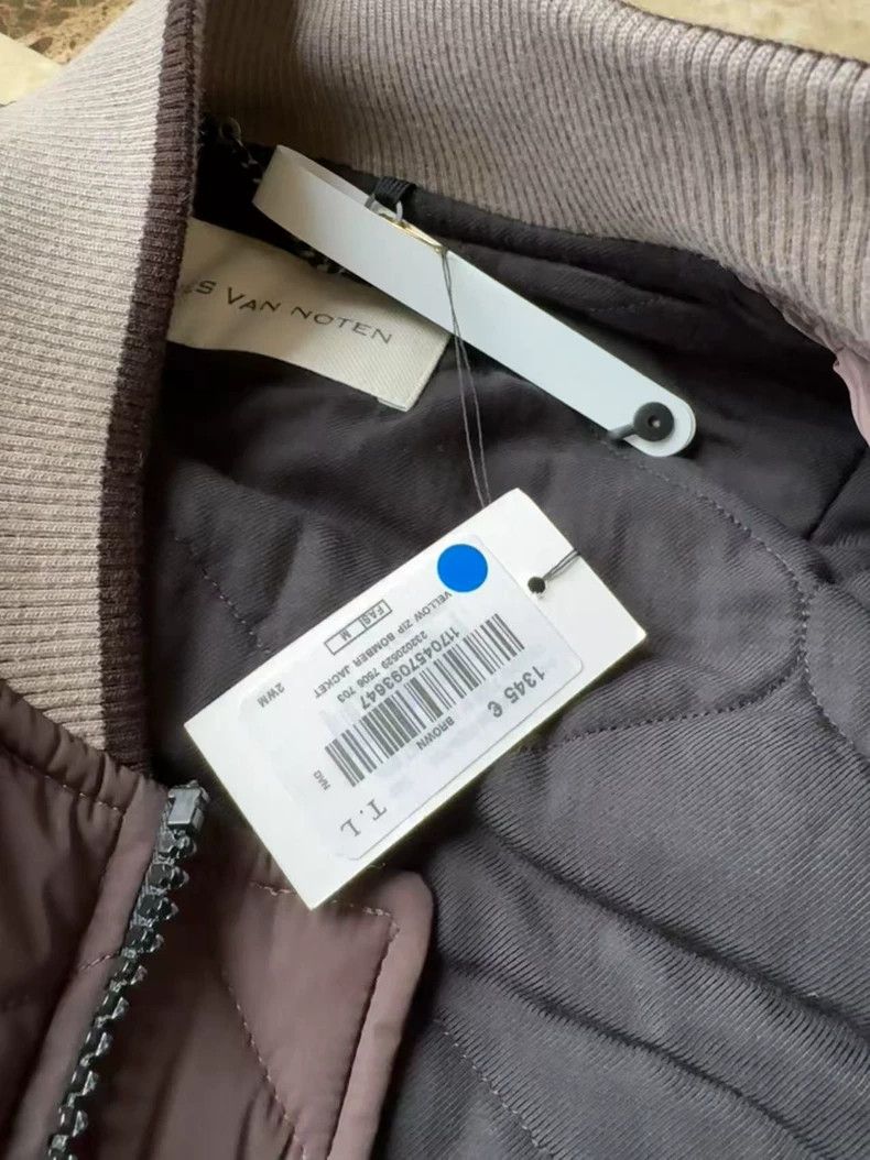 Dries Van Noten Dries Van Noten 23FW Brown Bomber Jacket Size US L / EU 52-54 / 3 - 4 Thumbnail