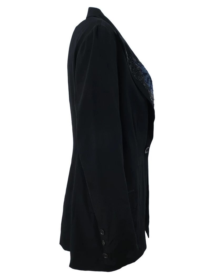 Yohji Yamamoto Yohji Yamamoto Sequin Blazer Jacket Size US XS / EU 42 / 0 - 3 Thumbnail
