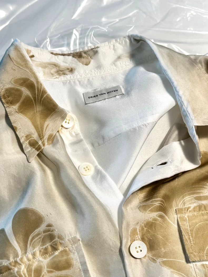 Dries Van Noten Dries Van Noten SS25 Silk Shirt Size US S / EU 44-46 / 1 - 3 Thumbnail