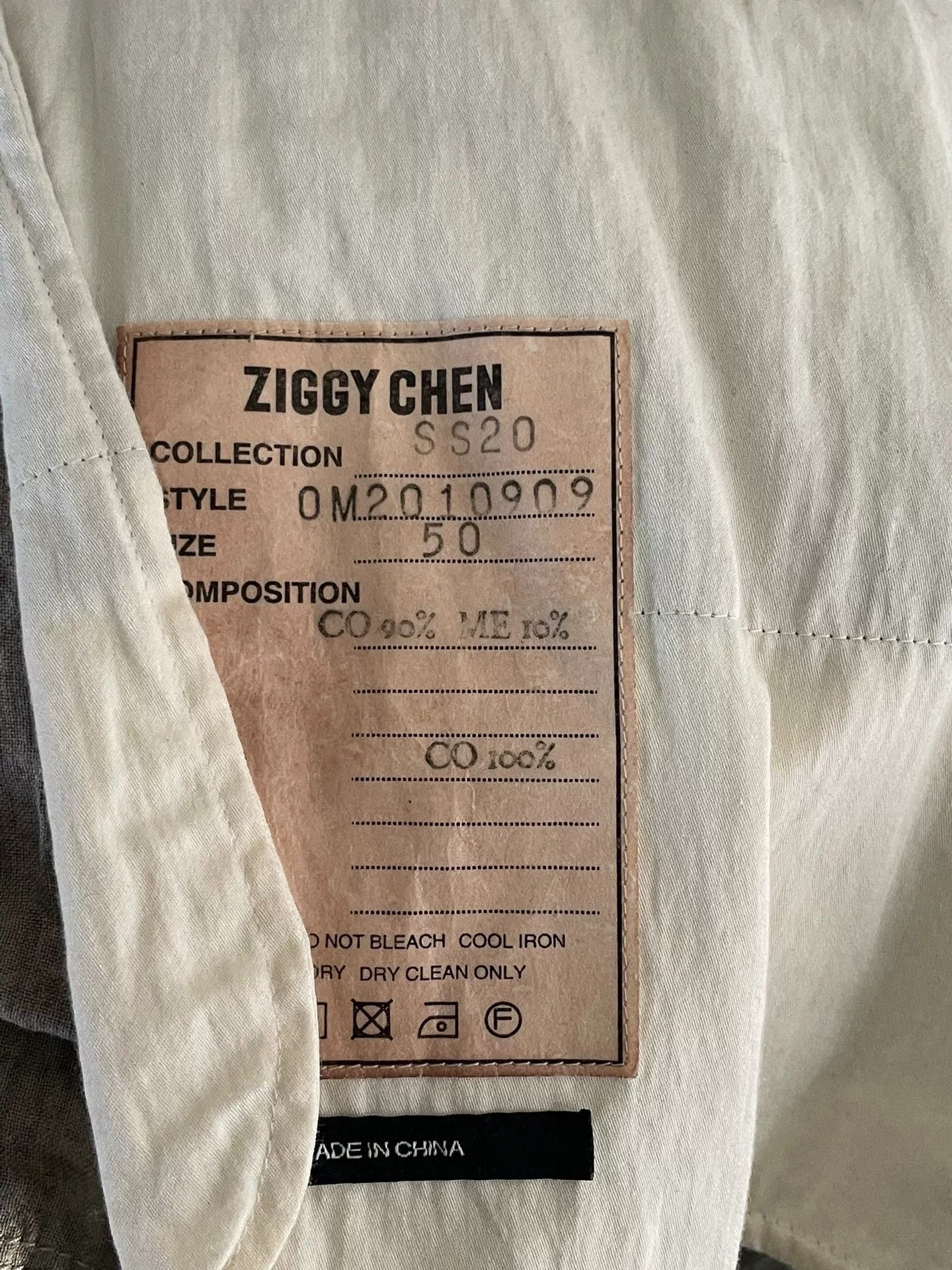 Ziggy Chen Ziggy Chen 20SS Cold Dye Metallic Jacket Size US L / EU 52-54 / 3 - 5 Thumbnail