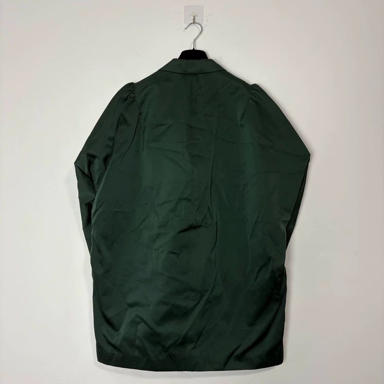 Dries Van Noten Dries Van Noten Green Double-Breasted Blazer Size US M / EU 48-50 / 2 - 2 Thumbnail
