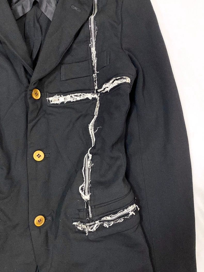 Comme des Garcons Comme des Garcons Punk Ripped Blazer XS Size US XS / EU 42 / 0 - 2 Thumbnail