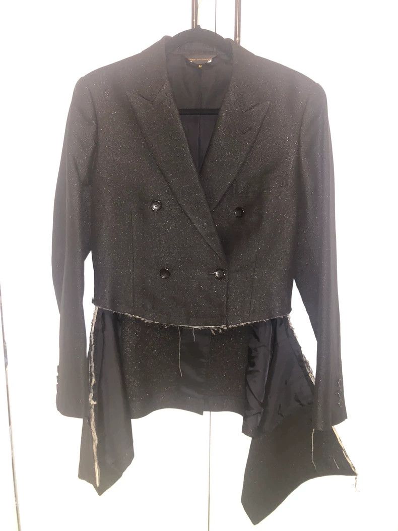 Comme des Garcons Comme des Garçons 2019 Split Tuxedo Blazer Size US M / EU 48-50 / 2 - 3 Thumbnail