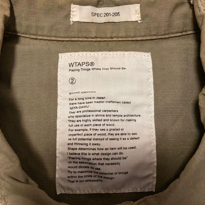 Wtaps Wtaps 11AW Jungle Limited LS Shirt Size US M / EU 48-50 / 2 - 8 Thumbnail