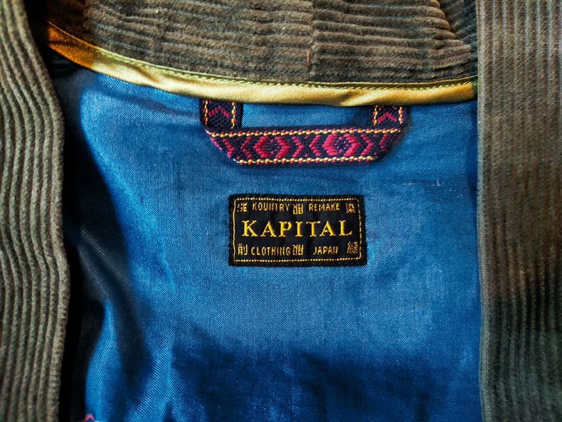 Kapital KAPITAL KOUNTRY Wool Silk Kimono Cardigan Size US L / EU 52-54 / 3 - 6 Thumbnail