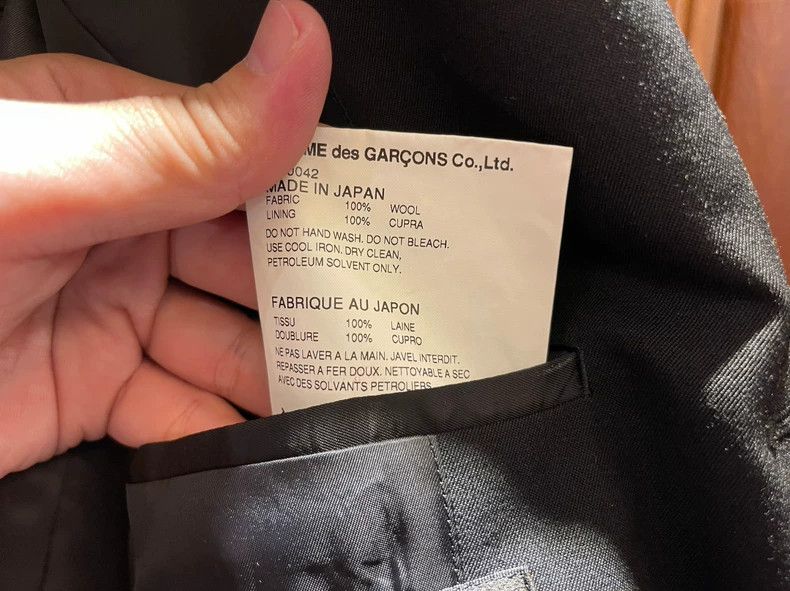 Comme des Garcons Comme des Garcons Homme Plus Wool Coat Size US L / EU 52-54 / 3 - 8 Thumbnail
