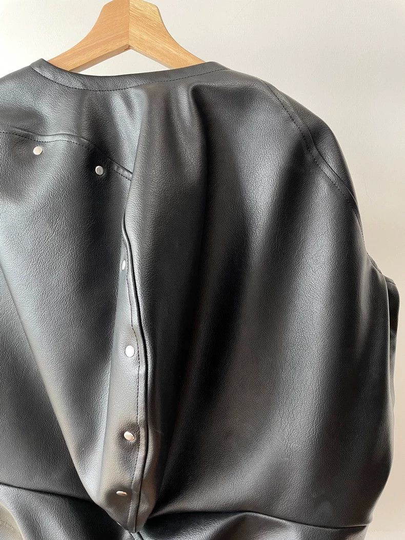 Comme des Garcons Comme des Garcons Leather Armor Jacket Size US S / EU 44-46 / 1 - 6 Thumbnail