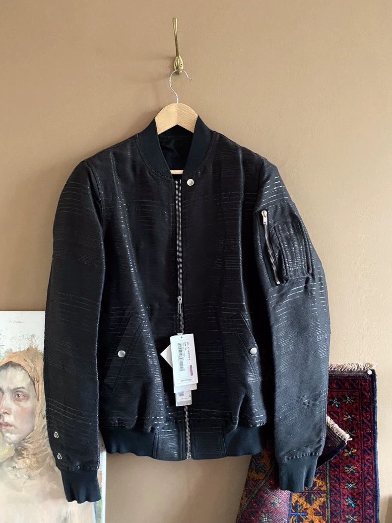 Rick Owens Rick Owens MA1 Flight Bomber Jacket Size US L / EU 52-54 / 3 - 2 Thumbnail