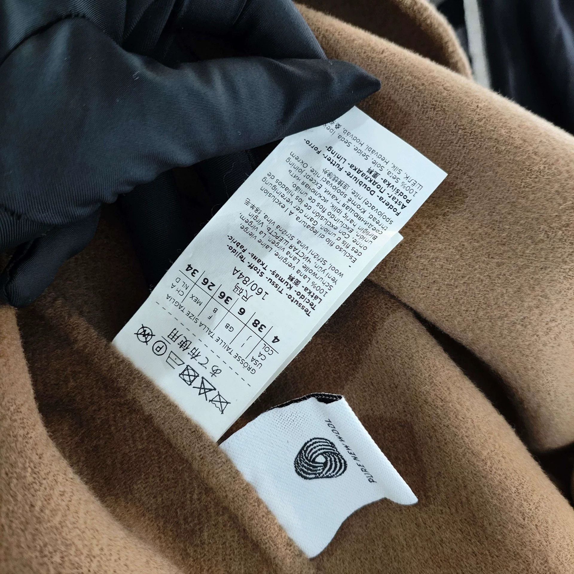 Max Mara MaxMara Long Cashmere Coat Brown Size US M / EU 48-50 / 2 - 2 Thumbnail