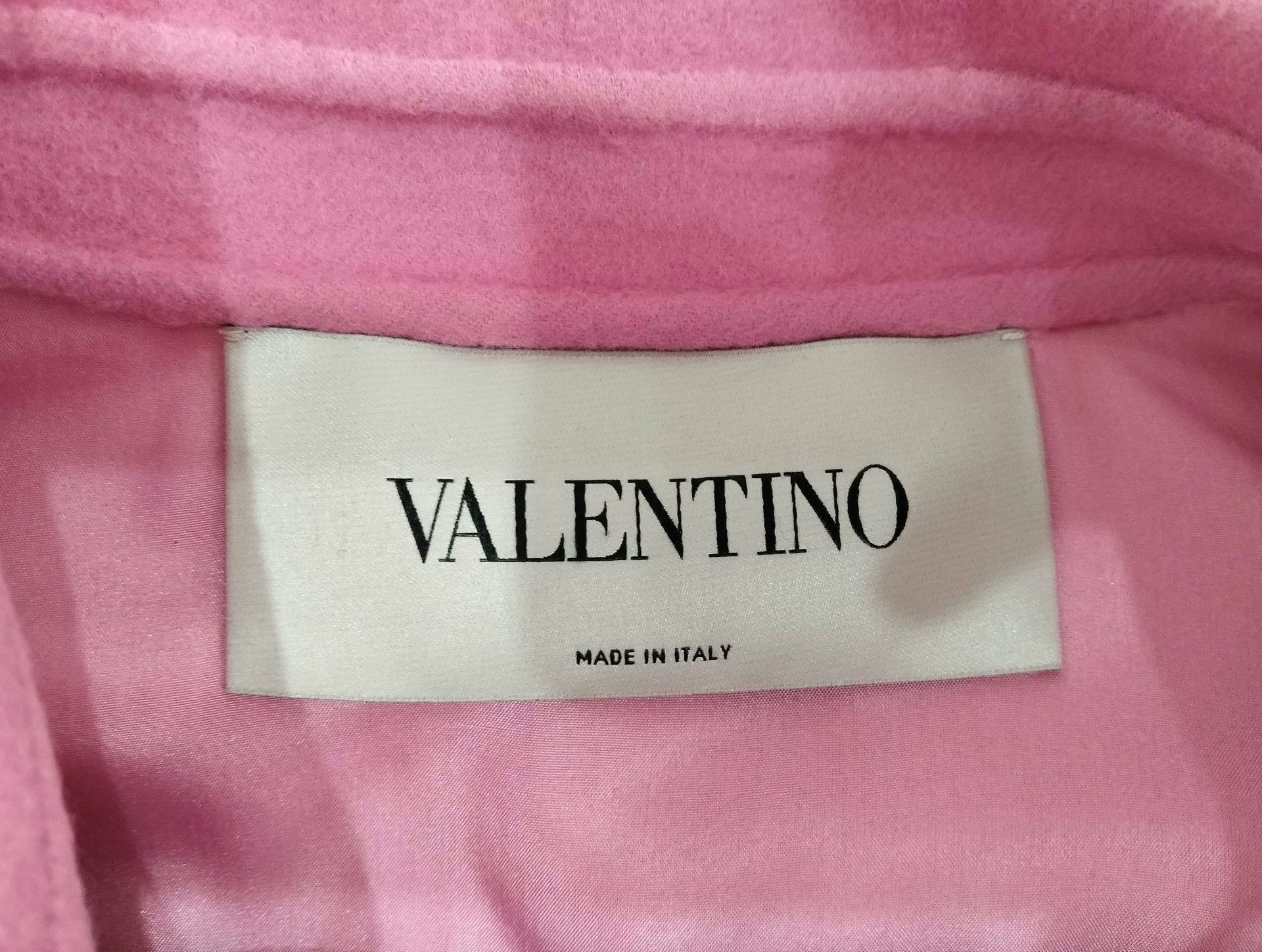 Valentino pink wool coat by valentino Size US L / EU 52-54 / 3 - 4 Thumbnail