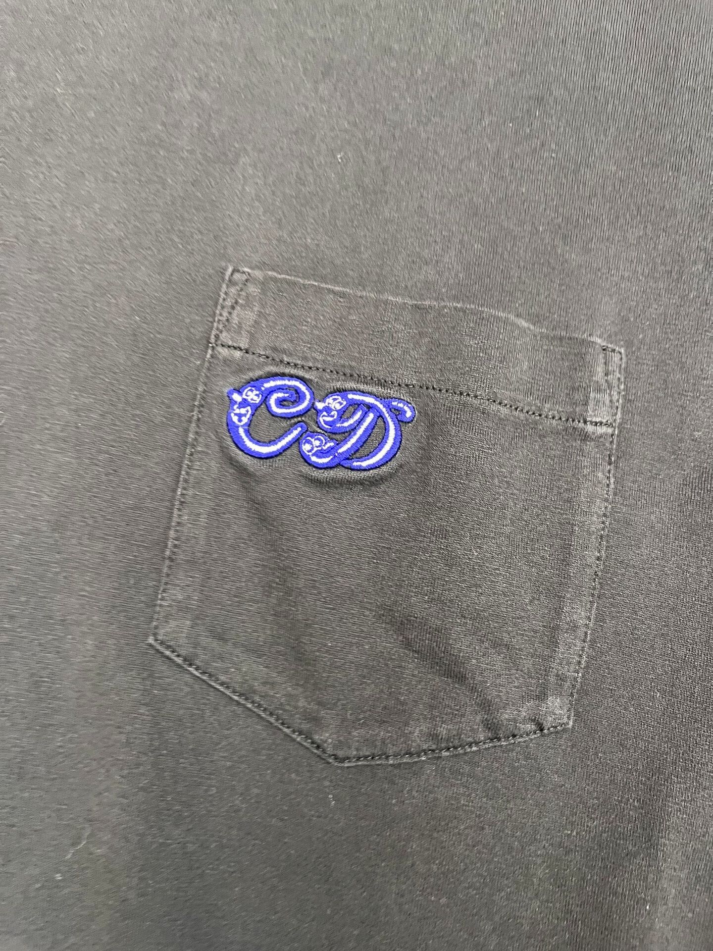 Dior dior embroidered logo short sleeve t-shirt Size US L / EU 52-54 / 3 - 3 Thumbnail