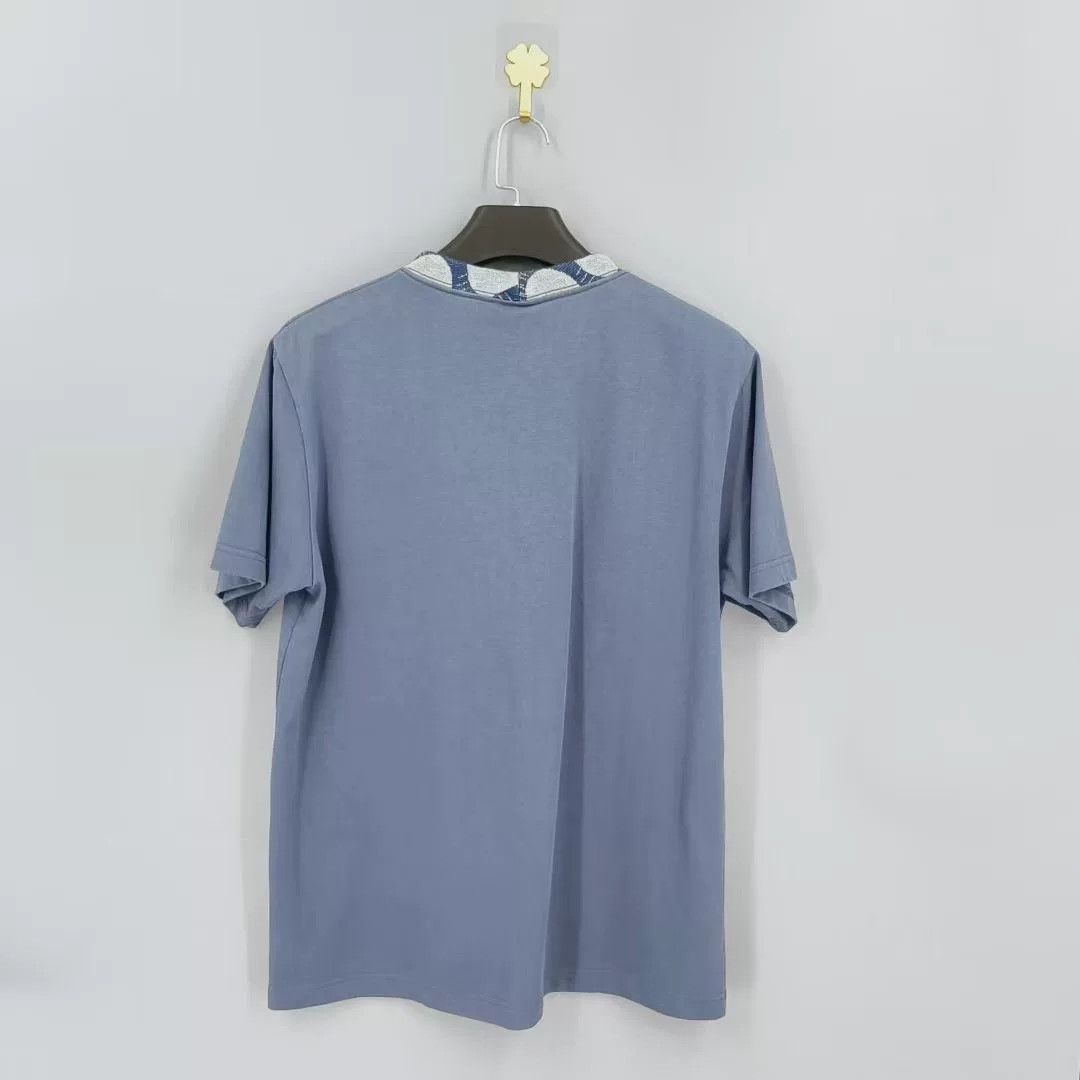 Dior dior floral short sleeve shirt in blue Size US S / EU 44-46 / 1 - 2 Thumbnail
