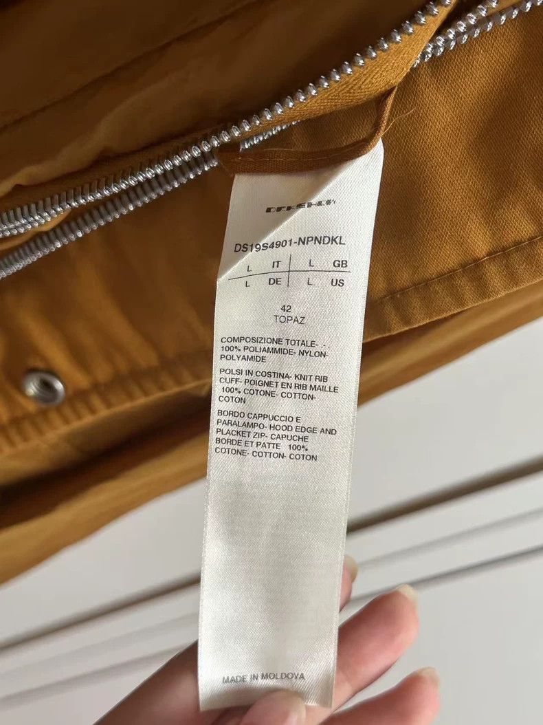 Rick Owens Drkshdw Rick Owens DRKSHDW Long Bomber Jacket Size US L / EU 52-54 / 3 - 4 Thumbnail