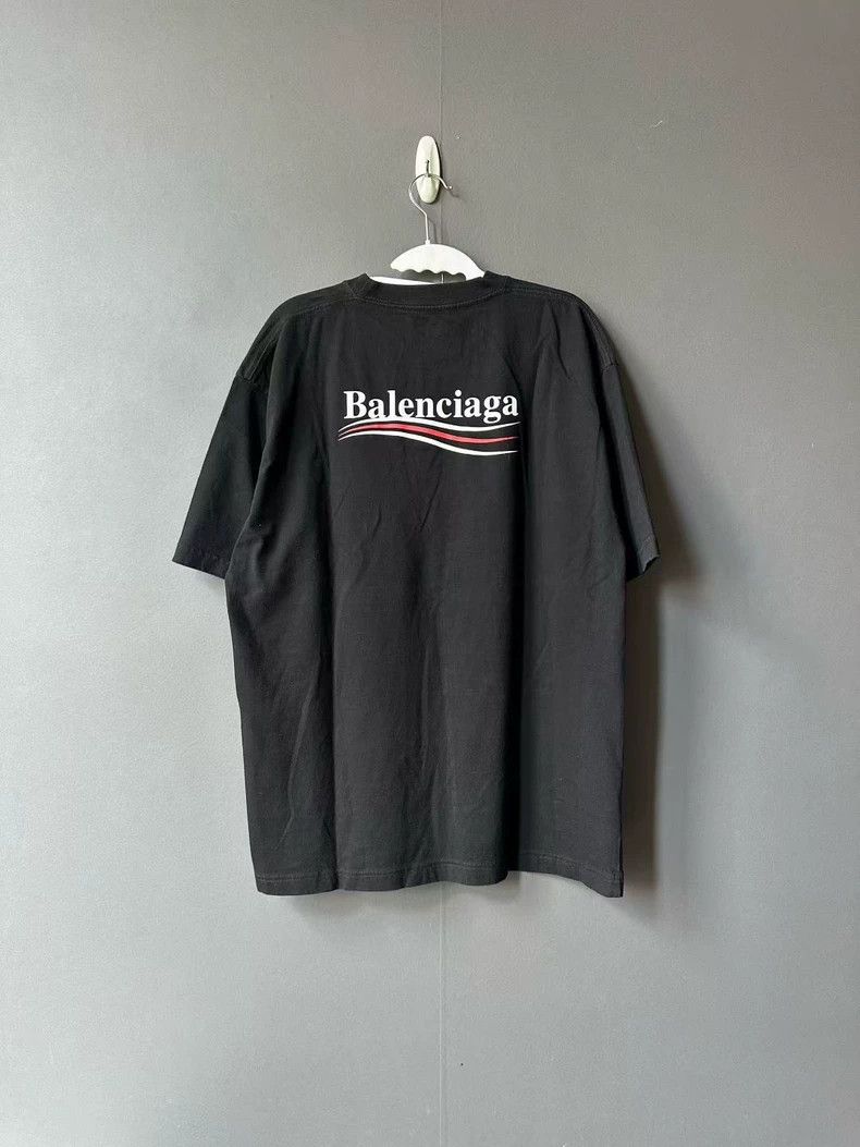 Balenciaga Balenciaga Black Coke Short Sleeve Tee Size US S / EU 44-46 / 1 - 2 Thumbnail