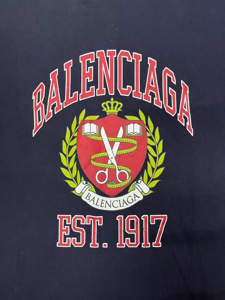 Balenciaga Balenciaga Logo Print Crewneck Casual T-Shirt Size US XS / EU 42 / 0 - 3 Thumbnail