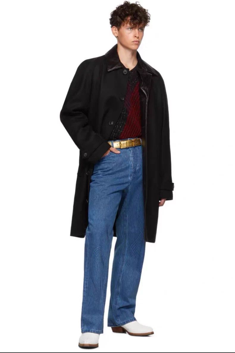 Yohji Yamamoto Y/Project Black Wool Coat S Size US S / EU 44-46 / 1 - 4 Thumbnail