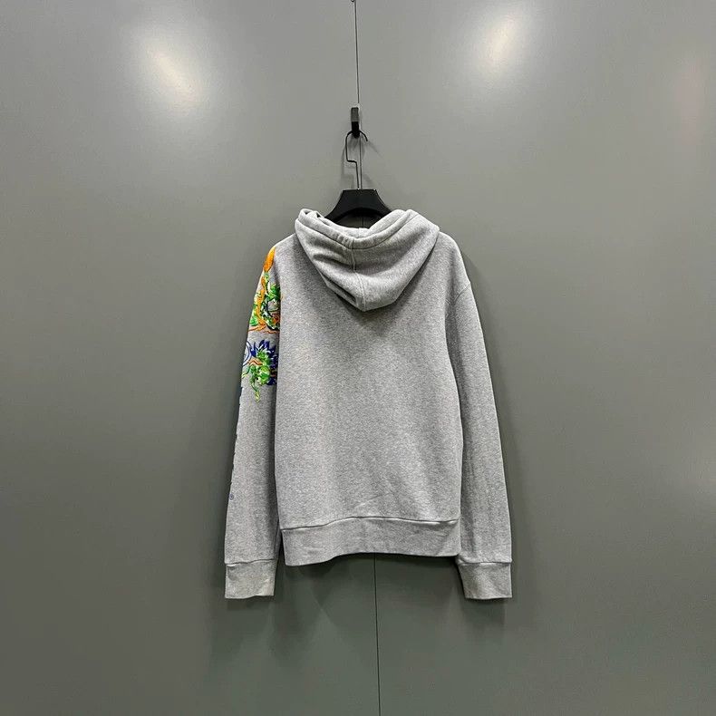 Gucci Gucci Gray Logo Hoodie with Belt Size US M / EU 48-50 / 2 - 2 Thumbnail