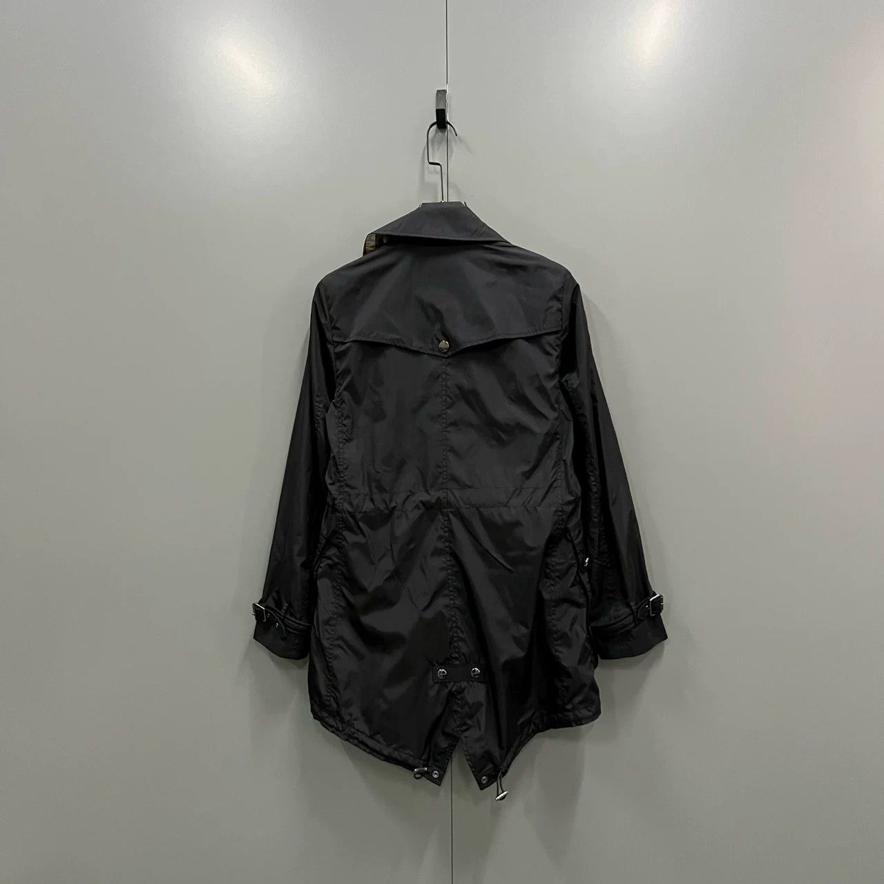 Burberry Burberry Black Double-Breasted Trench Coat Size US XS / EU 42 / 0 - 2 Thumbnail