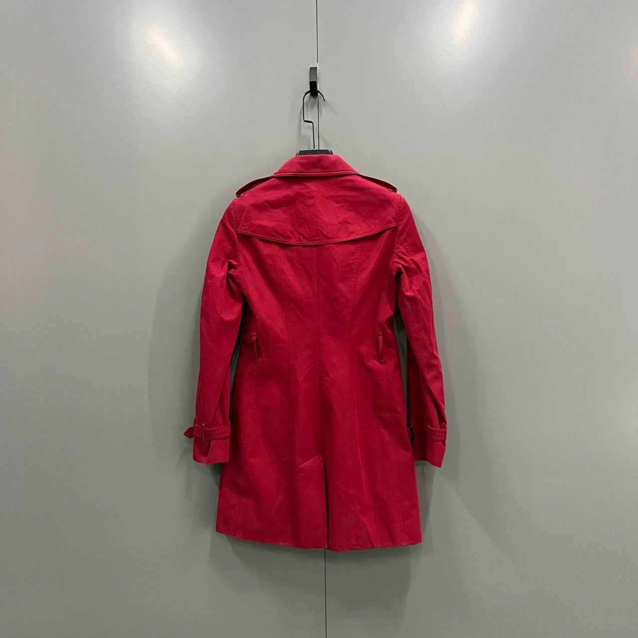 Burberry Burberry Red Double-Breasted Trench Coat Size US S / EU 44-46 / 1 - 2 Thumbnail