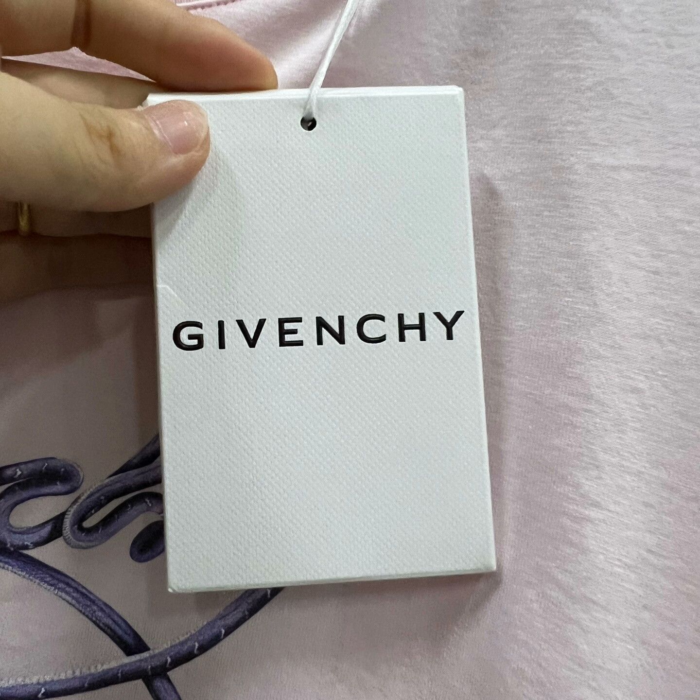 Givenchy Givenchy 25 Pink Logo Round Neck Tee Size US S / EU 44-46 / 1 - 5 Thumbnail