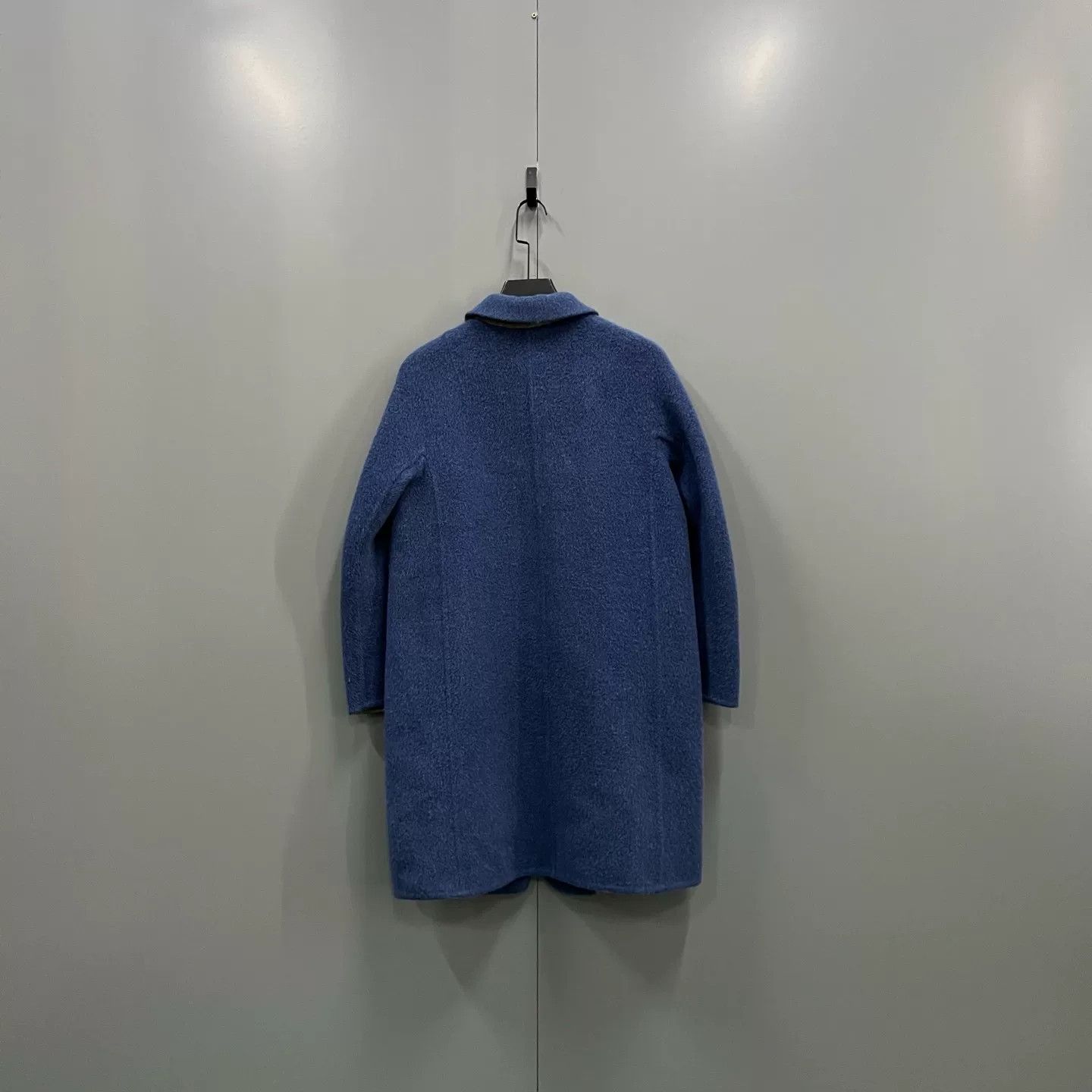 Max Mara MaxMara Blue Coat Size 44 Size US M / EU 48-50 / 2 - 2 Thumbnail