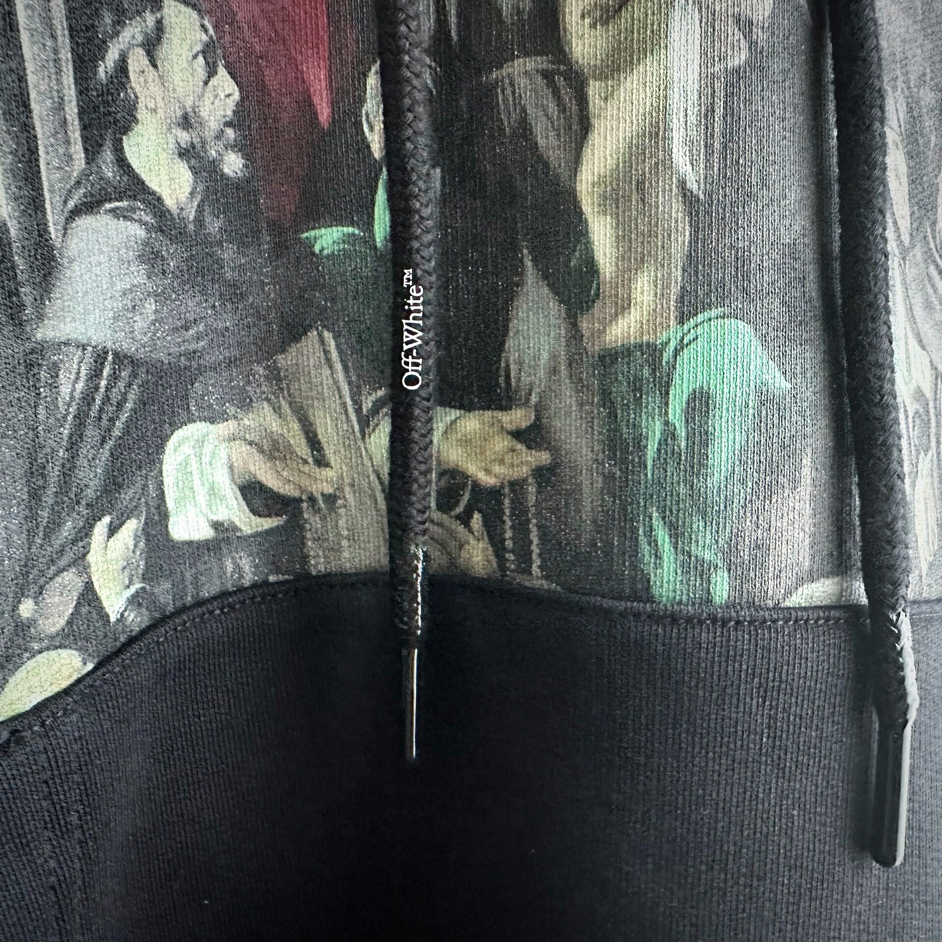 Balenciaga OFF-WHITE Printed Hooded Sweatshirt Size US S / EU 44-46 / 1 - 5 Thumbnail