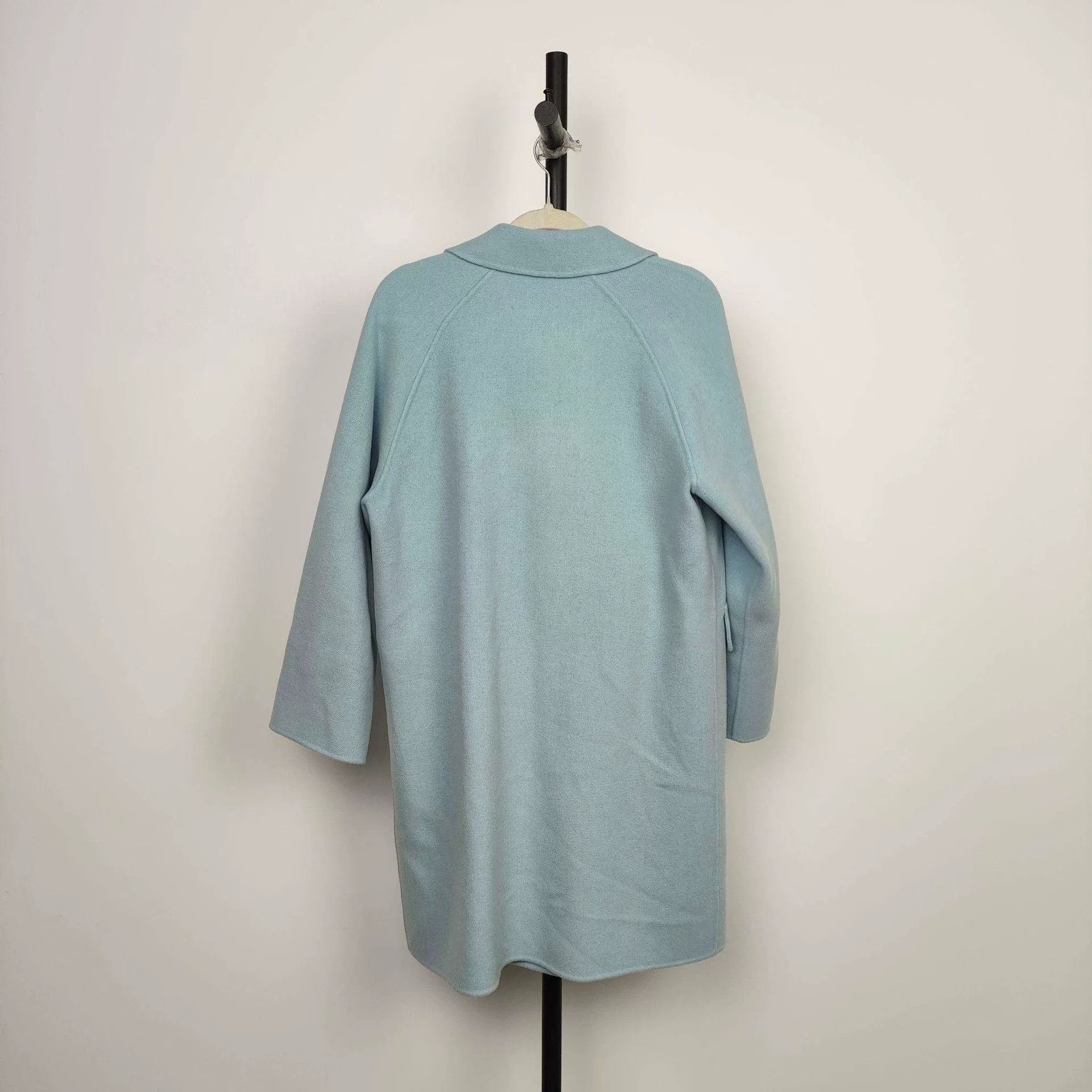 Max Mara MaxMara Weekend Wool Double-Breasted Coat Size US S / EU 44-46 / 1 - 2 Thumbnail