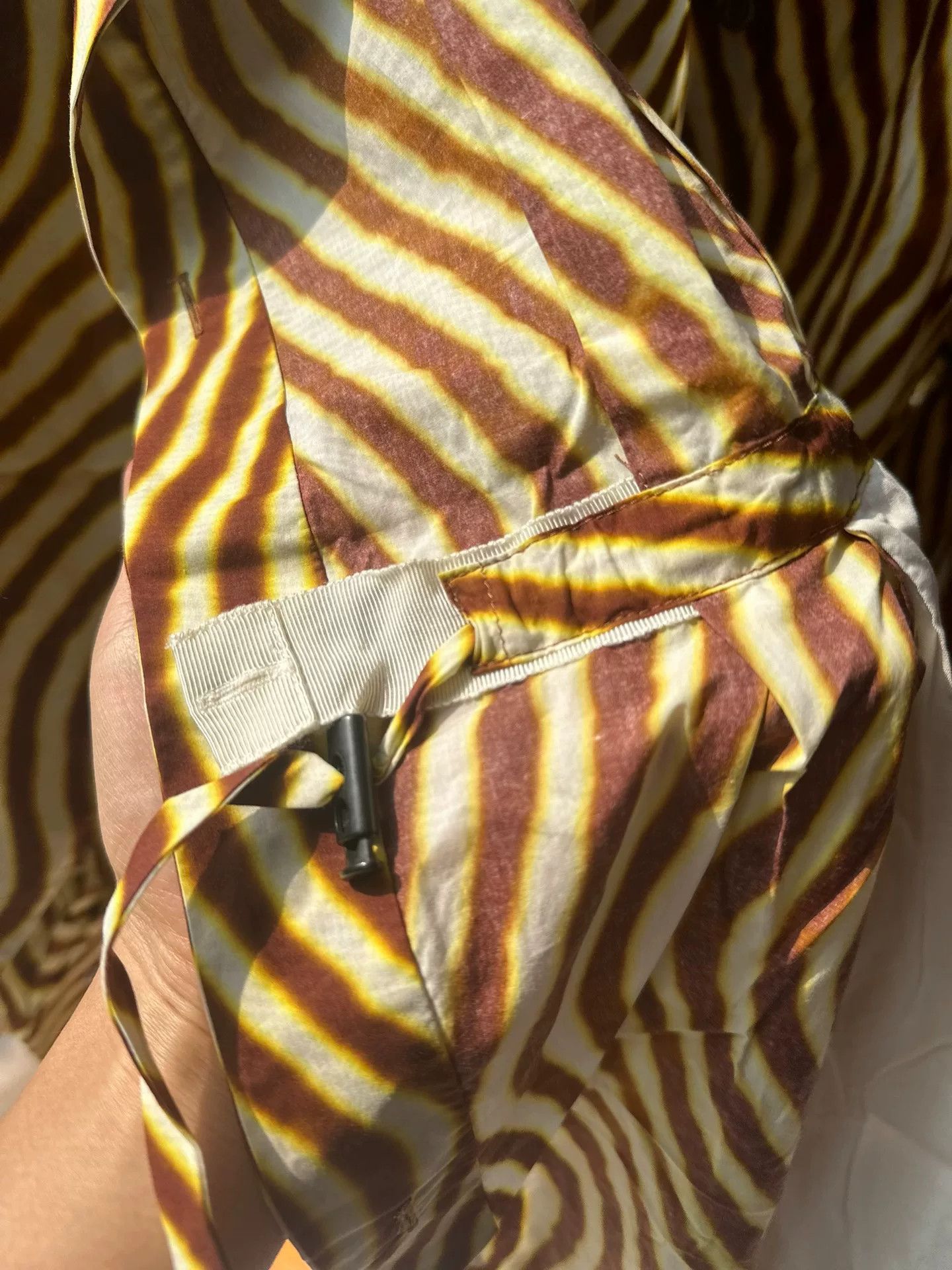 Dries Van Noten Dries Van Noten Printed Shirt Dress Trench Size US M / EU 48-50 / 2 - 4 Thumbnail
