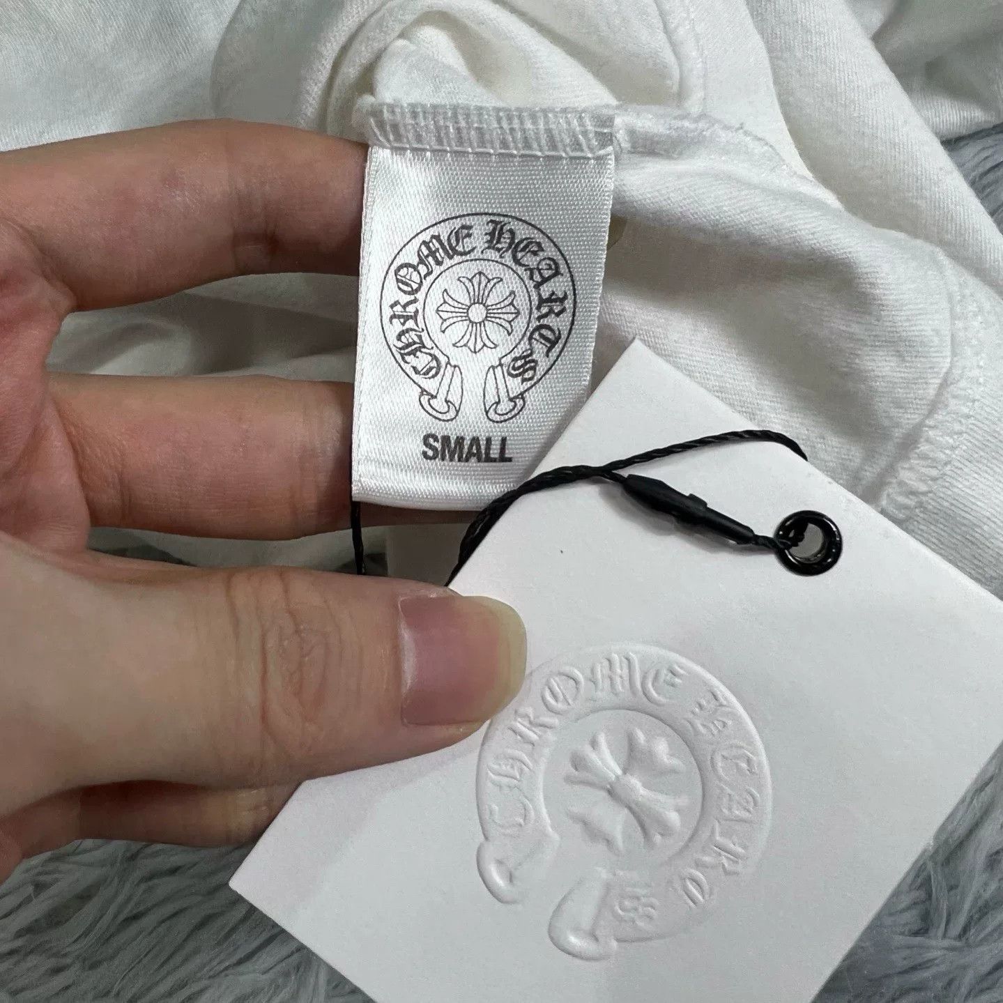 Chrome Hearts Chrome Hearts White Short Sleeve T-Shirt Size US S / EU 44-46 / 1 - 4 Thumbnail