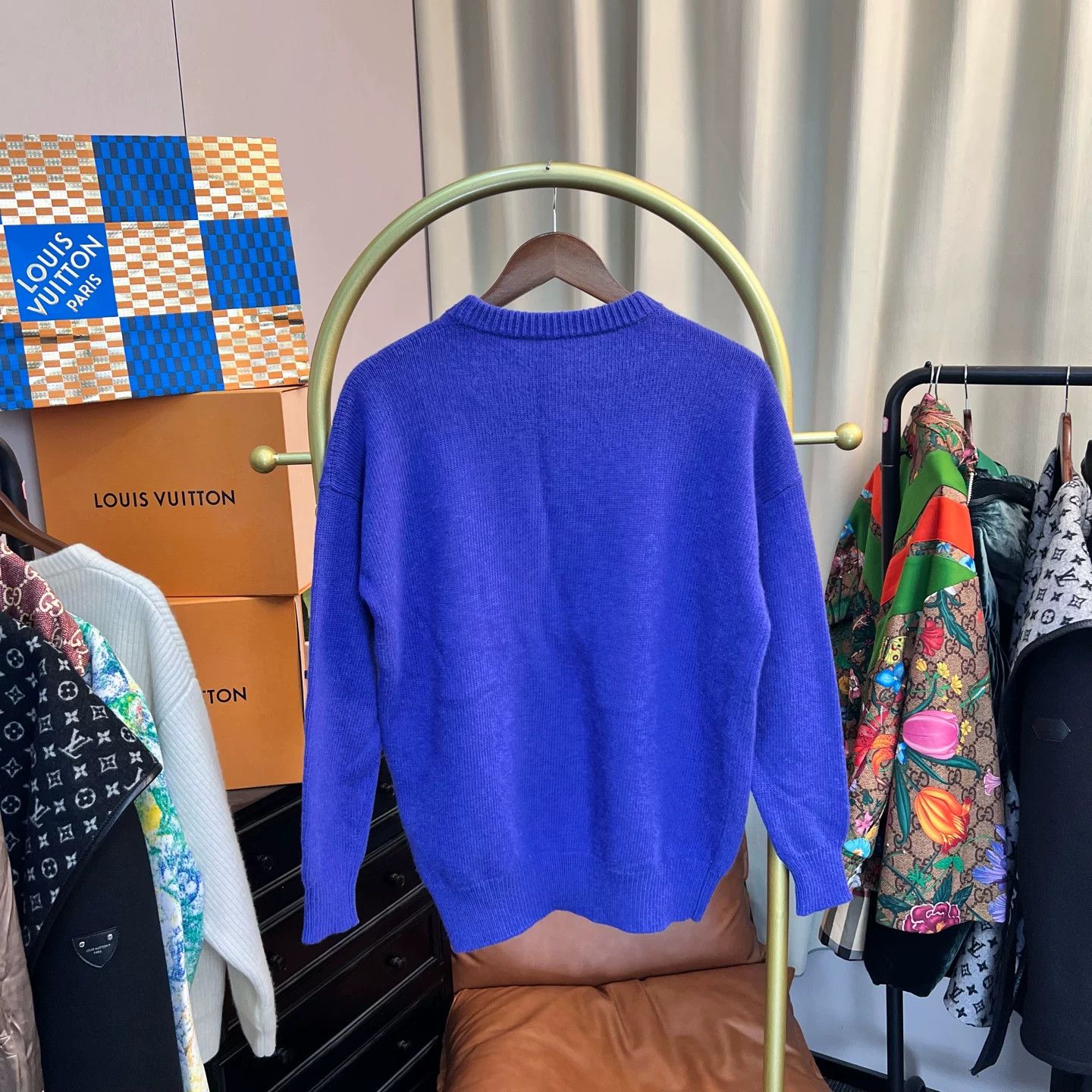 Loewe Loewe Blue Logo Sweater XS Size US XS / EU 42 / 0 - 2 Thumbnail