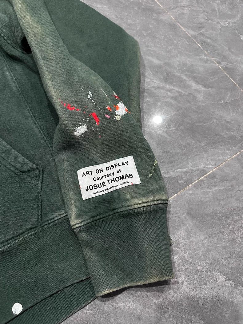 Gallery Dept. Gallery Dept Ink Wash Green Hoodie Size US M / EU 48-50 / 2 - 3 Thumbnail