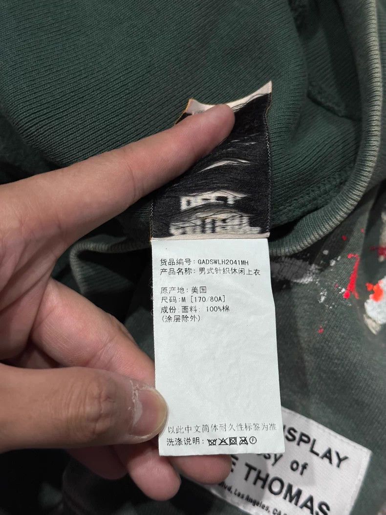Gallery Dept. Gallery Dept Ink Wash Green Hoodie Size US M / EU 48-50 / 2 - 7 Thumbnail