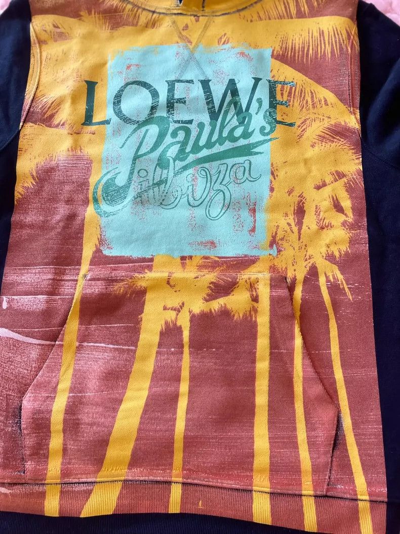 Loewe LOEWE Paula's Graffiti Print Hoodie Size US XS / EU 42 / 0 - 2 Thumbnail