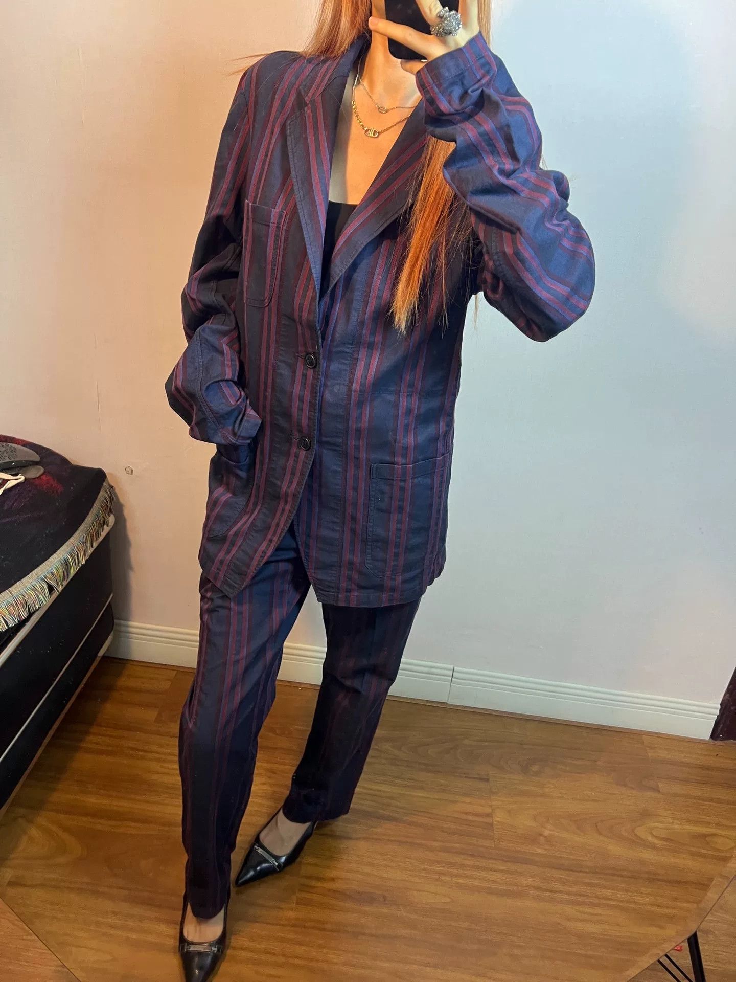 Dries Van Noten Dries Van Noten Striped Suit Set Size US 30 / EU 46 - 9 Thumbnail